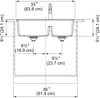 MARIS LOW DIVIDE TOPMOUNT SINK - robinsonco.ca