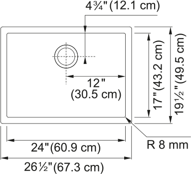 PROFESSIONAL 2.0 SINGLE BOWL UNDERMOUNT SINK - robinsonco.ca