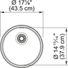 ROTONDO DUAL MOUNT SINK - robinsonco.ca