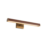 Alora Gemma Wall/ Picture Light in vintage brass gold finish