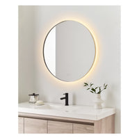 CADRE ROUND LED BACKLIT BATHROOM MIRROR (MULTIPLE SIZES) - robinsonco.ca
