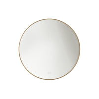 CADRE ROUND LED BACKLIT BATHROOM MIRROR (MULTIPLE SIZES) - robinsonco.ca