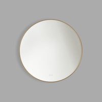 CADRE ROUND LED BACKLIT BATHROOM MIRROR (MULTIPLE SIZES) - robinsonco.ca