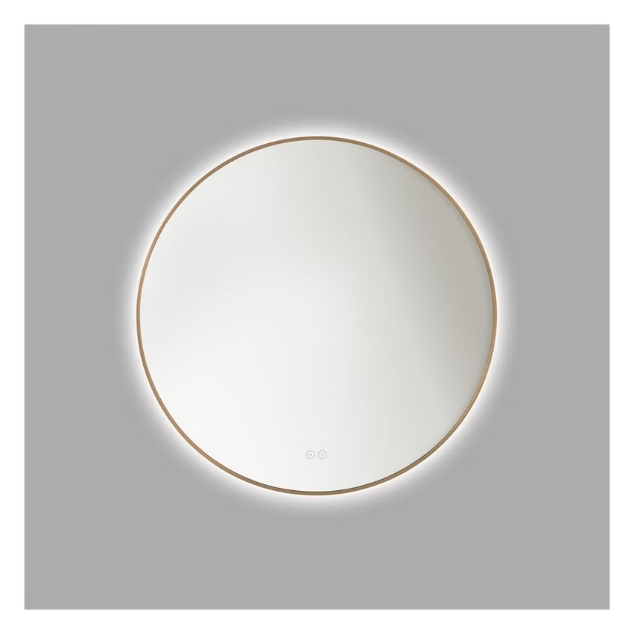 CADRE ROUND LED BACKLIT BATHROOM MIRROR (MULTIPLE SIZES) - robinsonco.ca