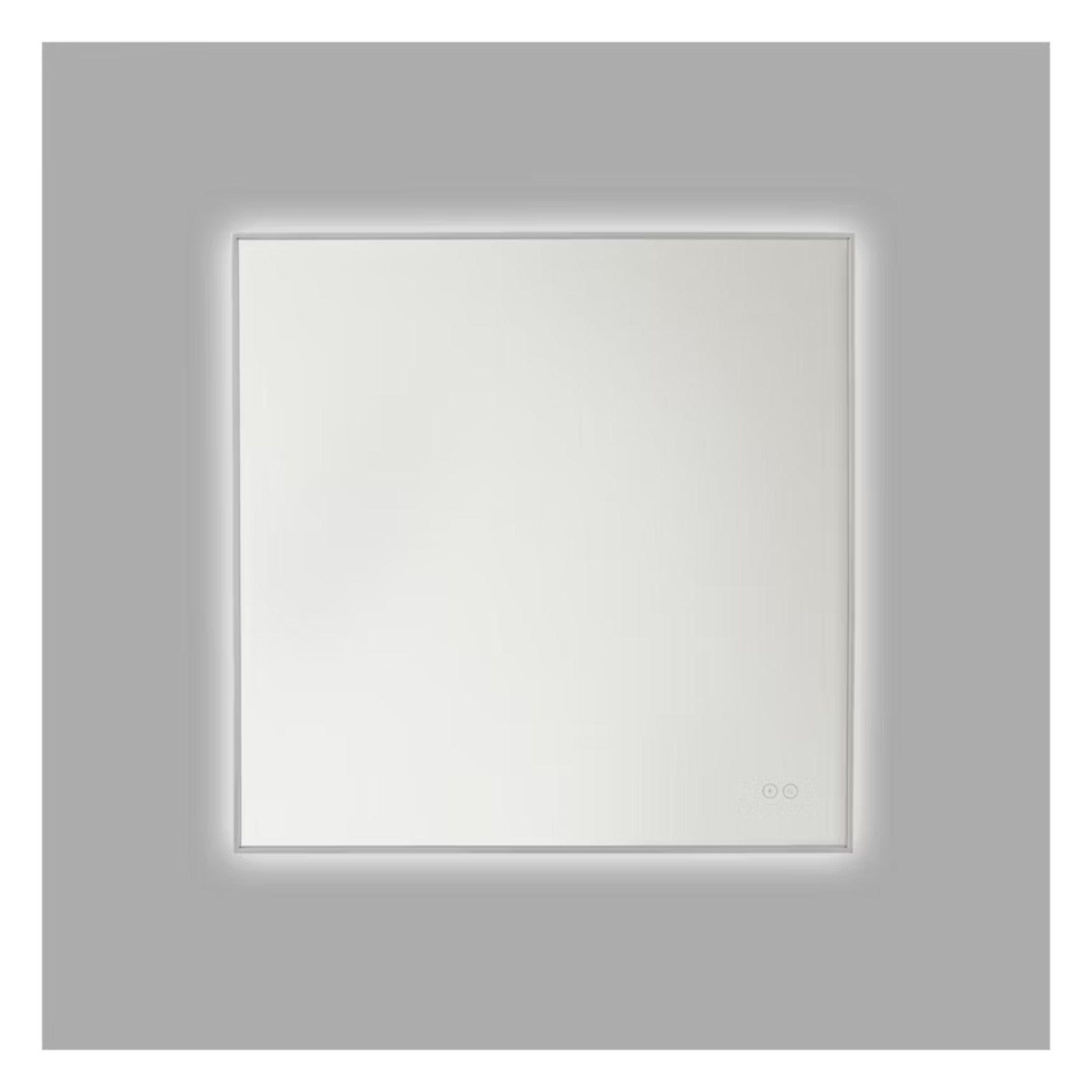 CADRE SQUARE LED BACKLIT BATHROOM MIRROR (MULTIPLE SIZES) - robinsonco.ca