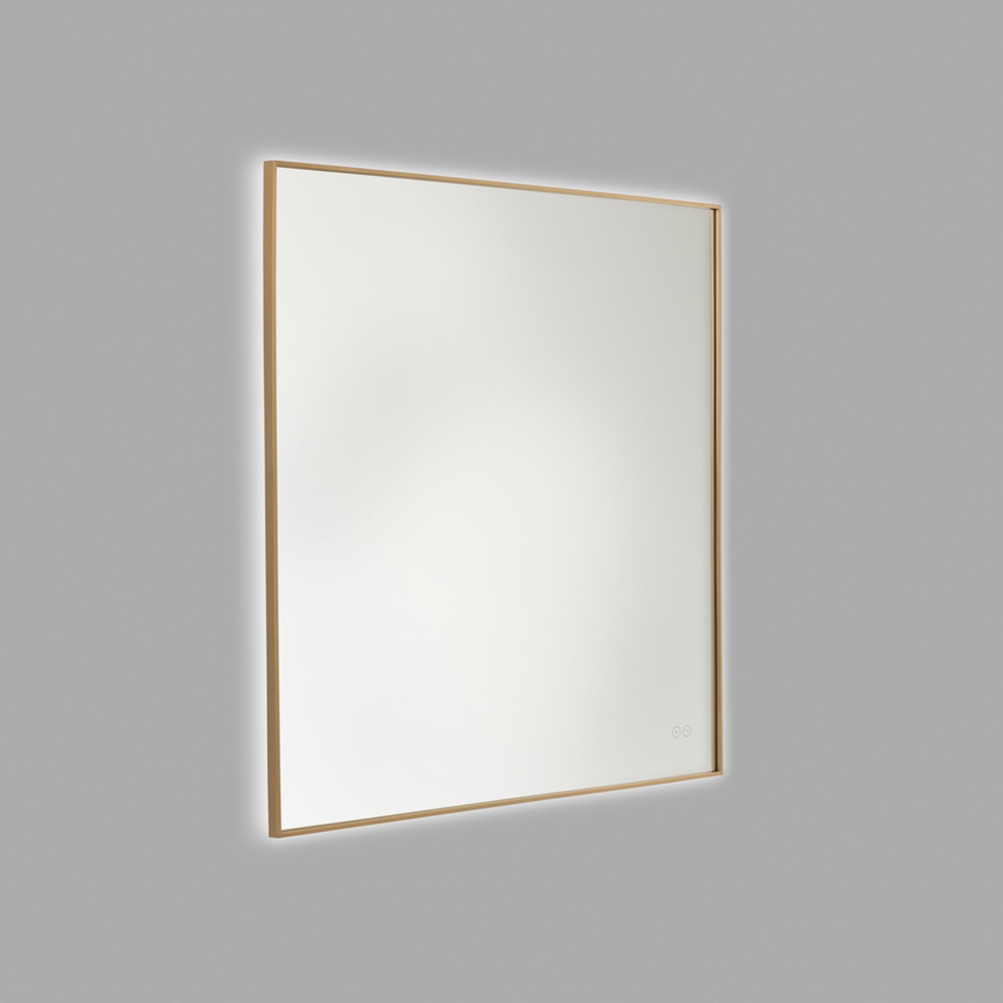 CADRE SQUARE LED BACKLIT BATHROOM MIRROR (MULTIPLE SIZES) - robinsonco.ca
