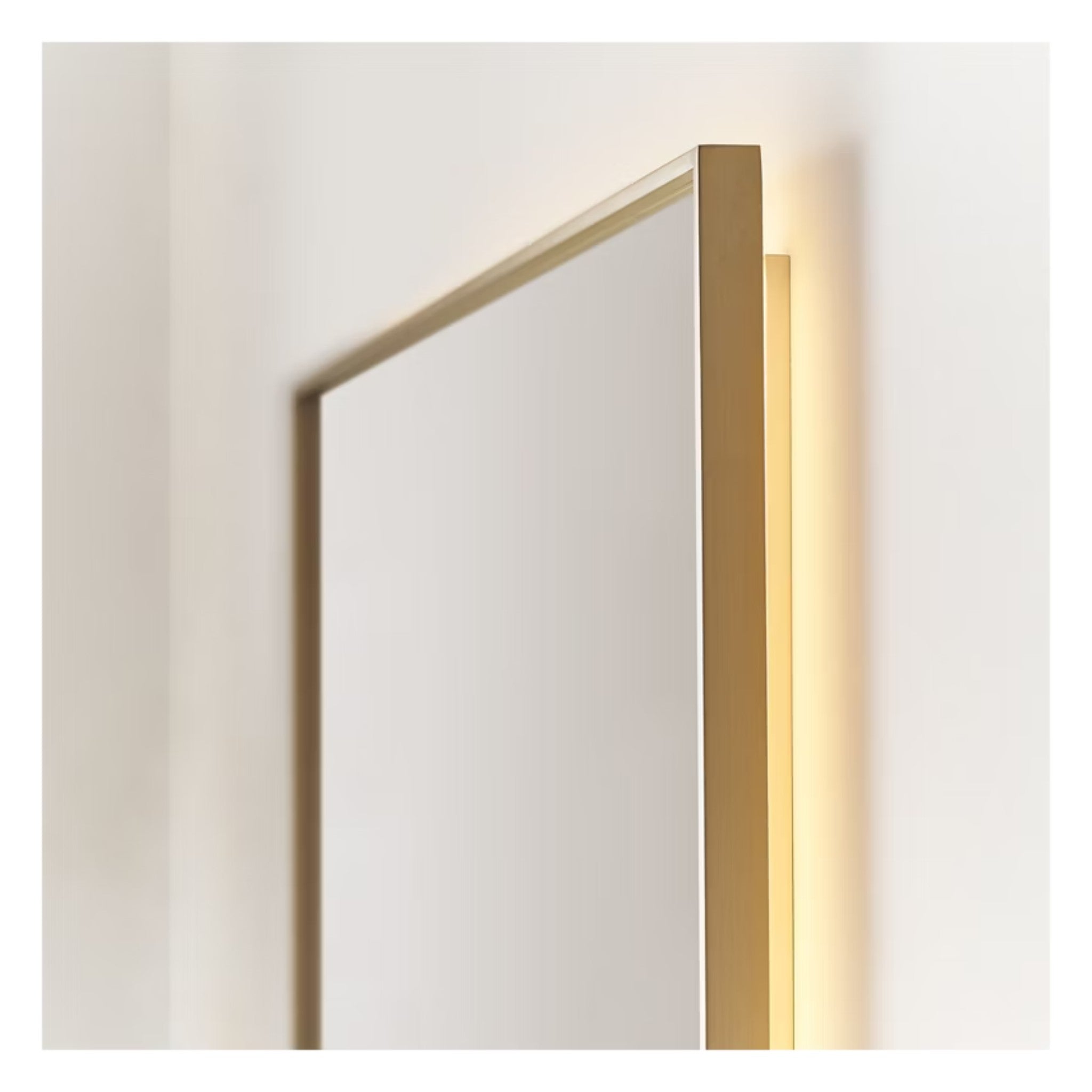 CADRE SQUARE LED BACKLIT BATHROOM MIRROR (MULTIPLE SIZES) - robinsonco.ca