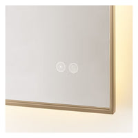 CADRE SQUARE LED BACKLIT BATHROOM MIRROR (MULTIPLE SIZES) - robinsonco.ca