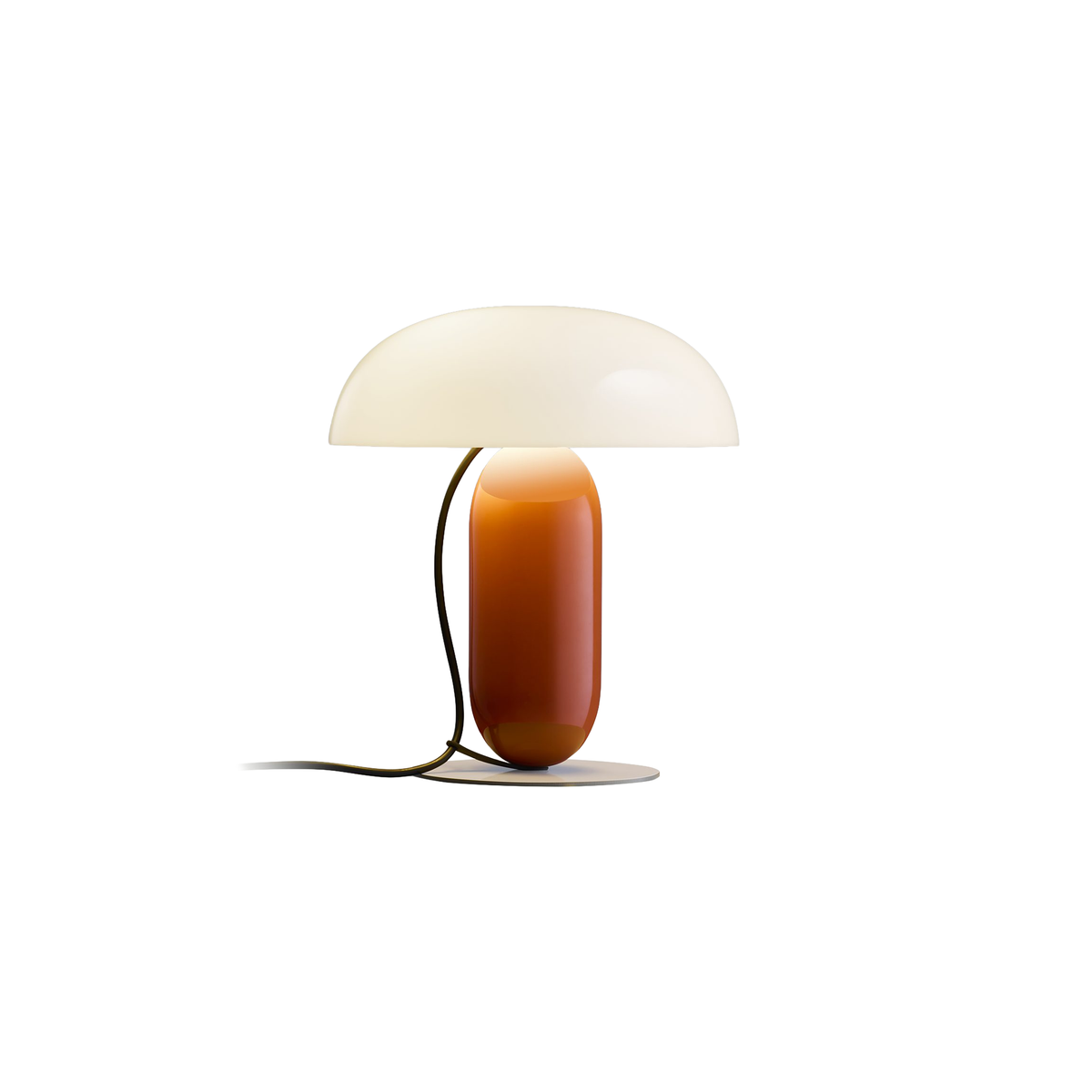 GAMBOSA TABLE LAMP -Opal Orange