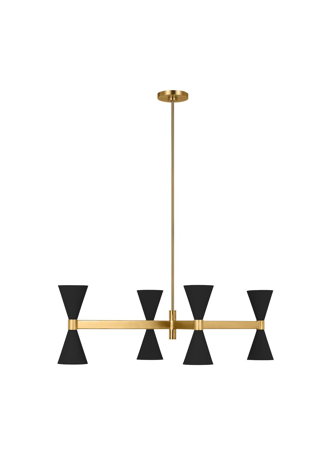 ALBERTINE LINEAR 8 LIGHT CHANDELIER