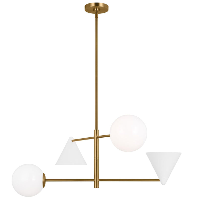 COSMO LARGE 4 LIGHT CHANDELIER - robinsonco.ca