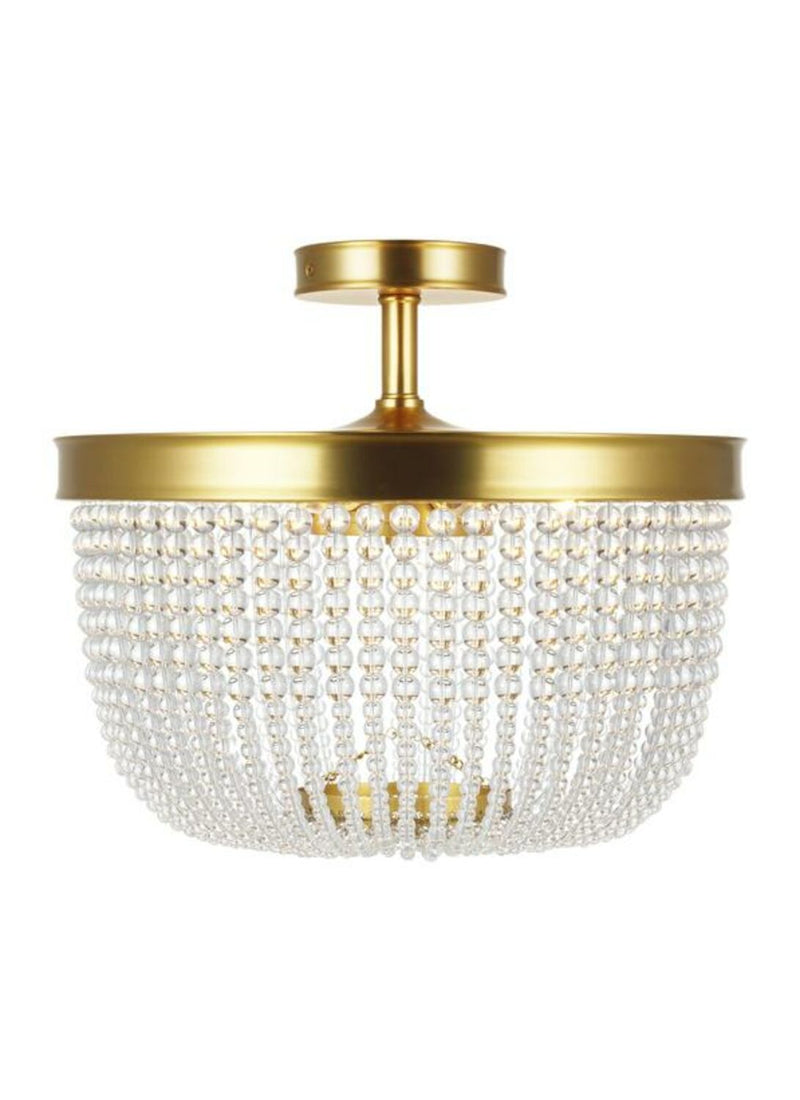 SUMMERHILL 6 LIGHT SEMI FLUSH MOUNT