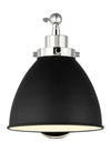 WELLFLEET 1 LIGHT SINGLE ARM DOME TASK SCONCE