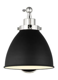 WELLFLEET 1 LIGHT SINGLE ARM DOME TASK SCONCE