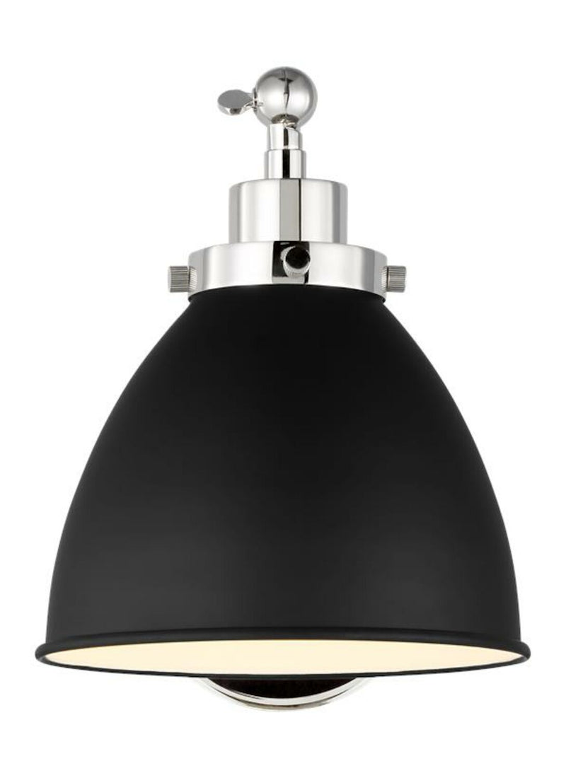 WELLFLEET 1 LIGHT SINGLE ARM DOME TASK SCONCE