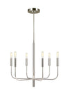 BRIANNA 6 LIGHT SMALL CHANDELIER - robinsonco.ca