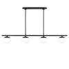 LUNE MEDIUM 4 LIGHT LINEAR CHANDELIER