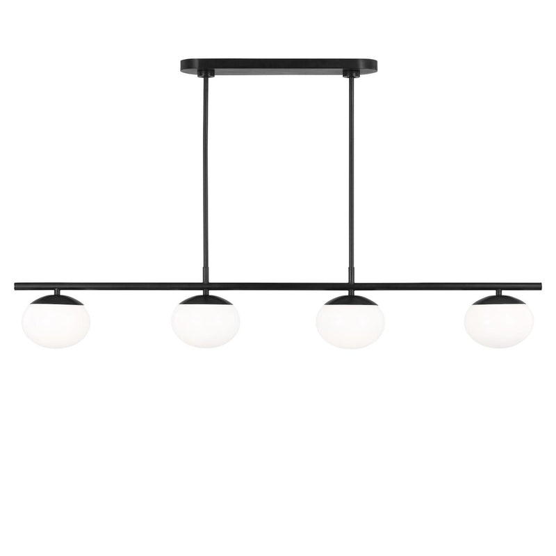 LUNE MEDIUM 4 LIGHT LINEAR CHANDELIER