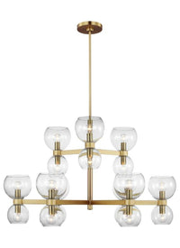 LONDYN 18 LIGHT MEDIUM CHANDELIER - robinsonco.ca