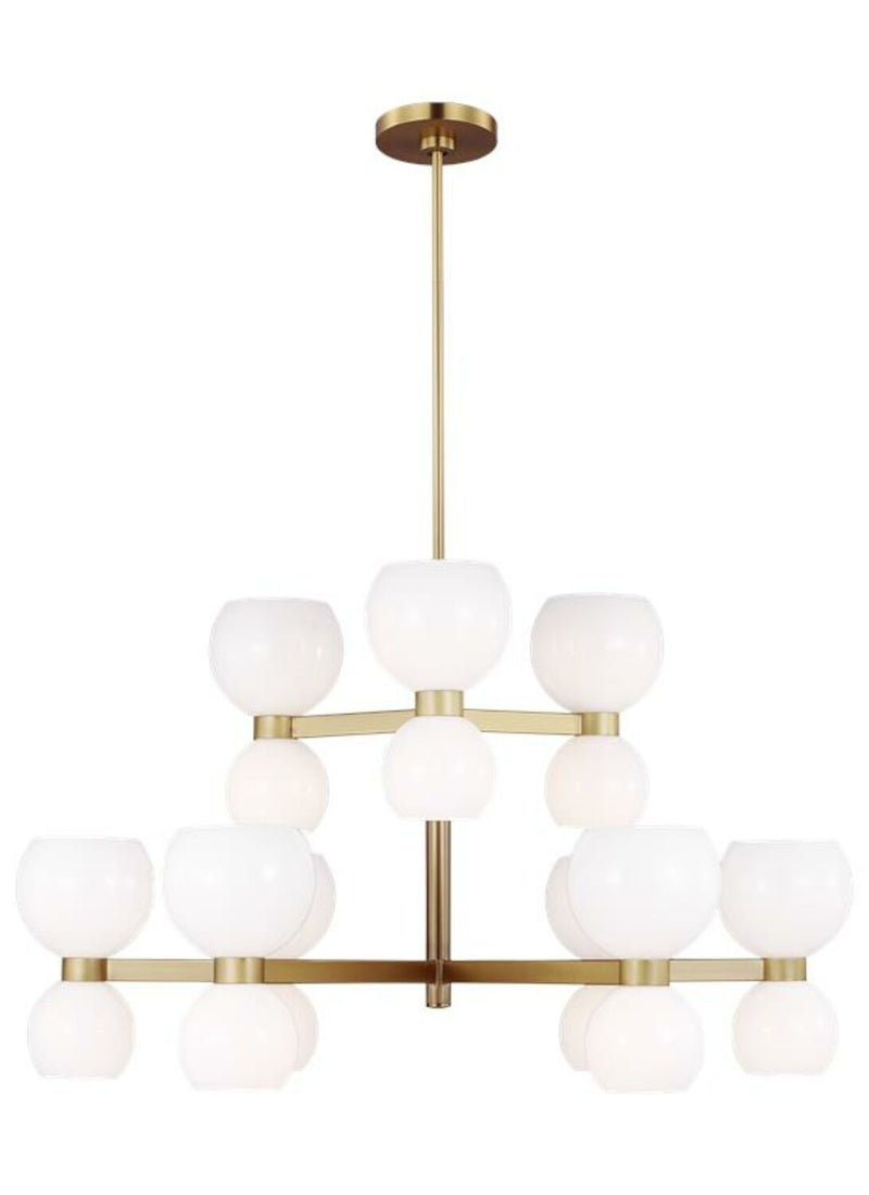 LONDYN 18 LIGHT MEDIUM CHANDELIER