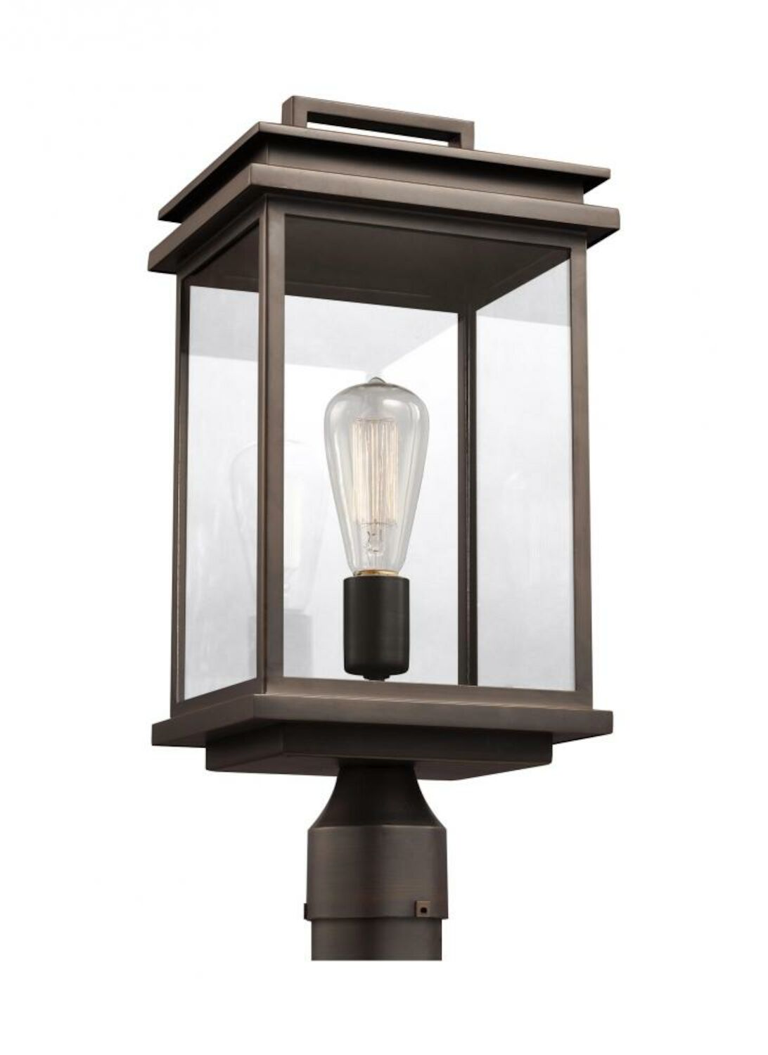 GLENVIEW 1-LIGHT OUTDOOR POST LIGHT, OL13607