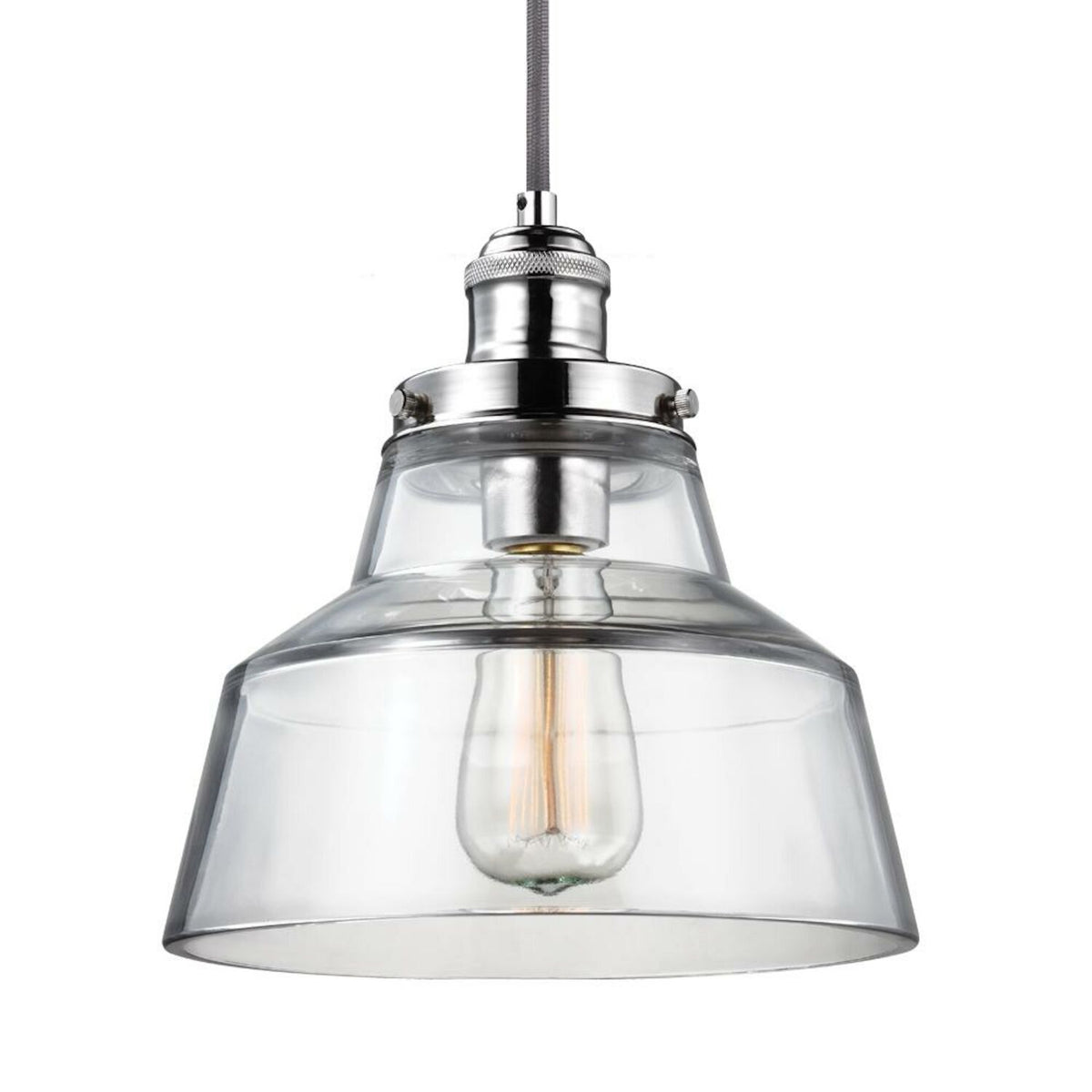BASKIN 1-LIGHT PENDANT, 10-INCH DIAMETER - robinsonco.ca