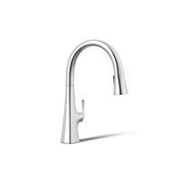 GRAZE® TOUCHLESS PULL-DOWN KITCHEN SINK FAUCET WITH 3-FUNCTION SPRAYHEAD - robinsonco.ca