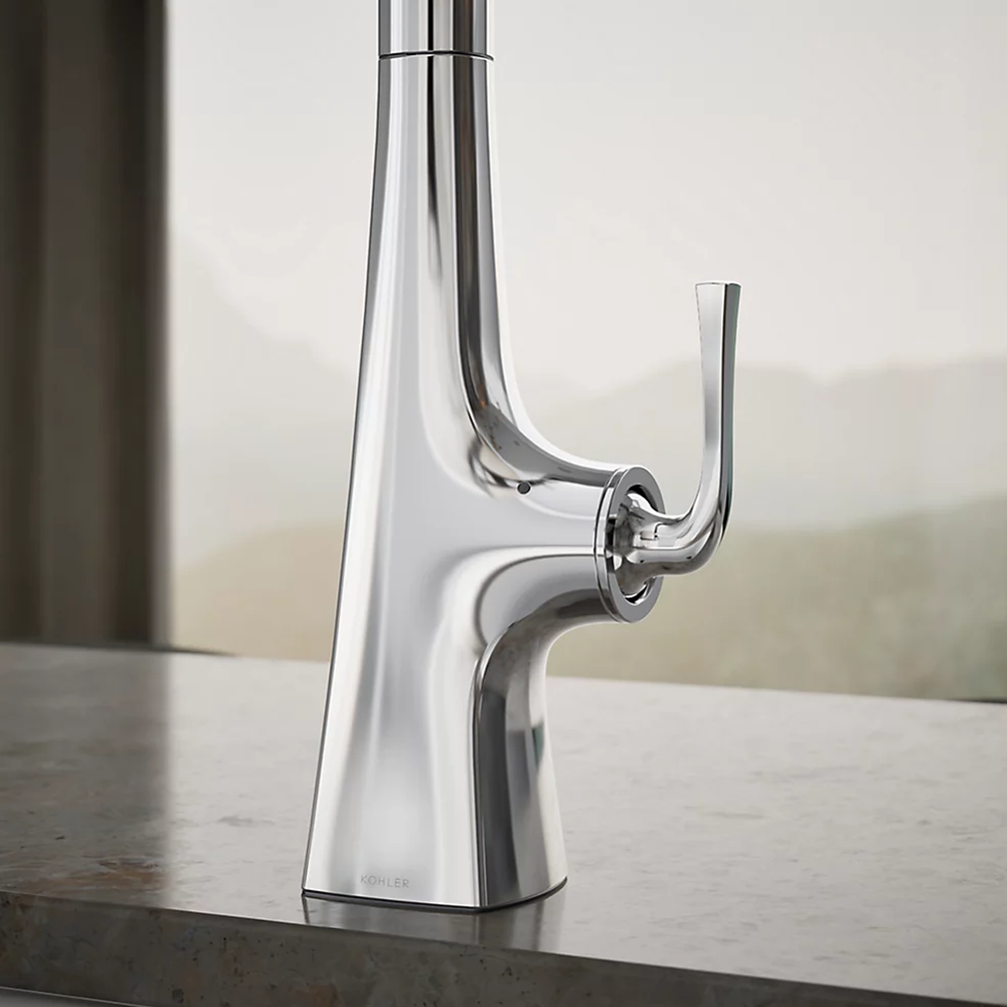 GRAZE® TOUCHLESS PULL-DOWN KITCHEN SINK FAUCET WITH 3-FUNCTION SPRAYHEAD - robinsonco.ca