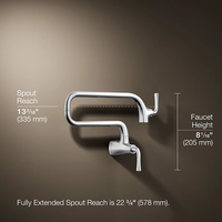 GRAZE® WALL-MOUNT POT FILLER - robinsonco.ca