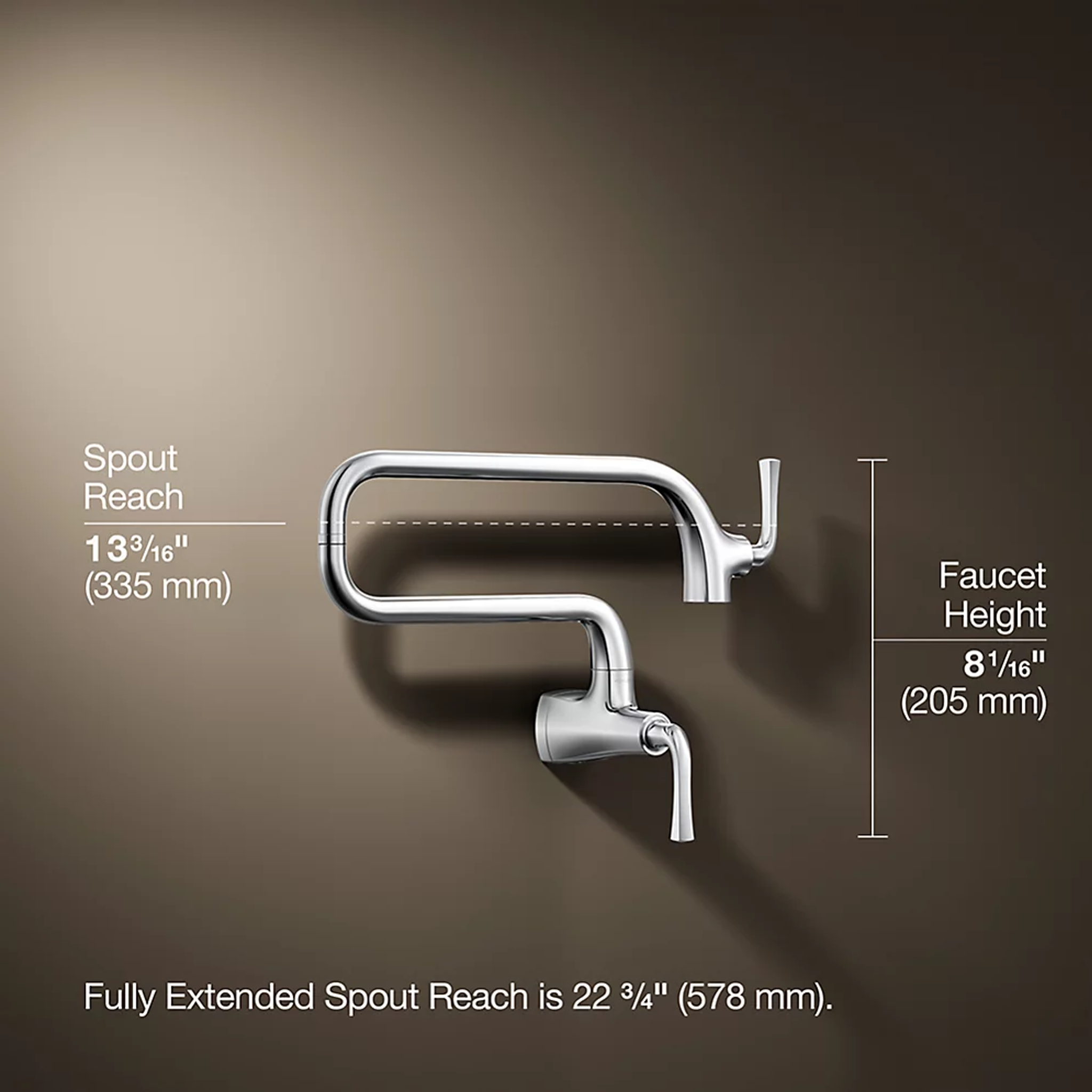 GRAZE® WALL-MOUNT POT FILLER - robinsonco.ca