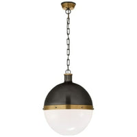 HICKS EXTRA LARGE PENDANT WITH WHITE GLASS - robinsonco.ca
