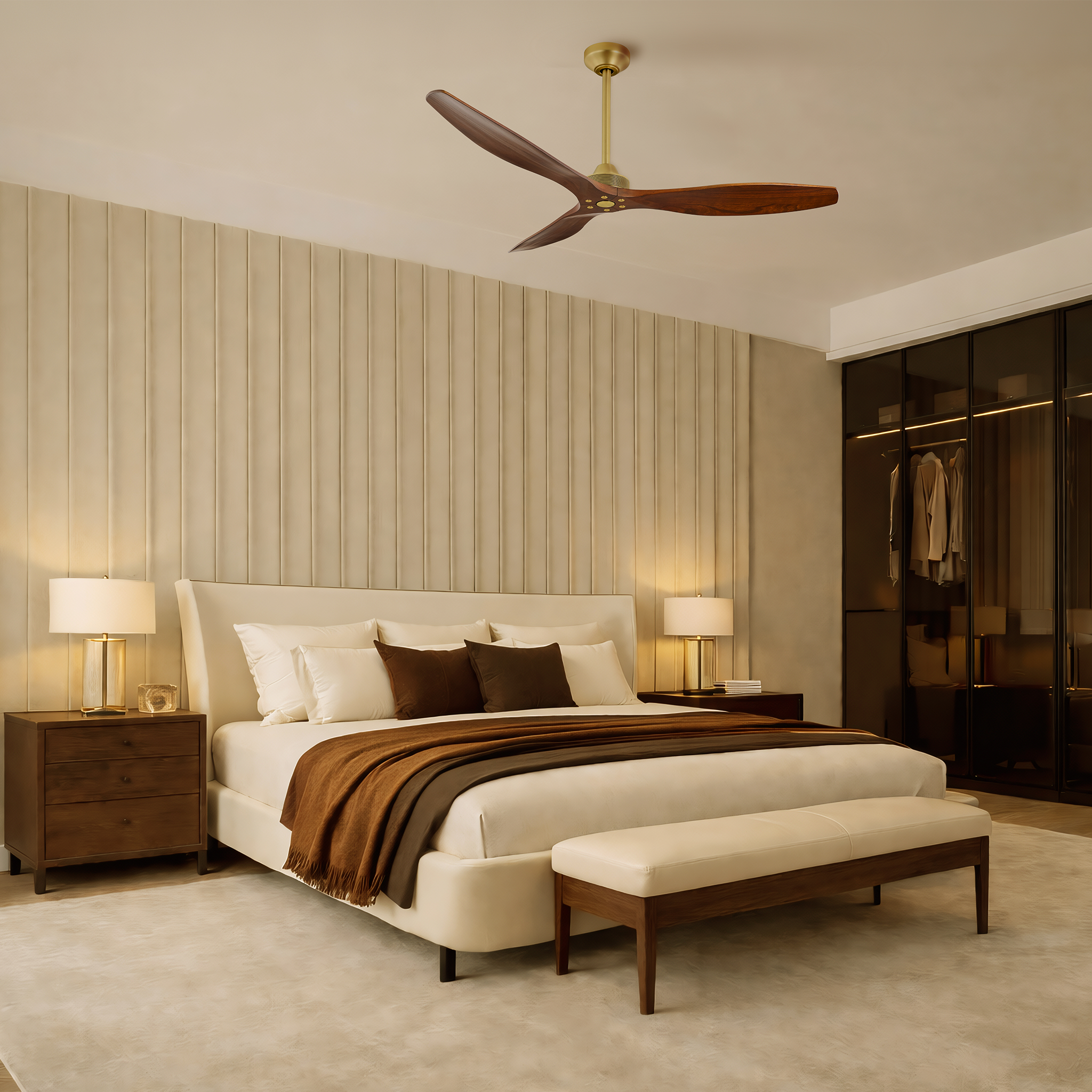 HEXANOVA 52" SMART CEILING FAN - robinsonco.ca