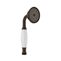 ROHL 3 inch single function handheld shower in Tuscan Brass