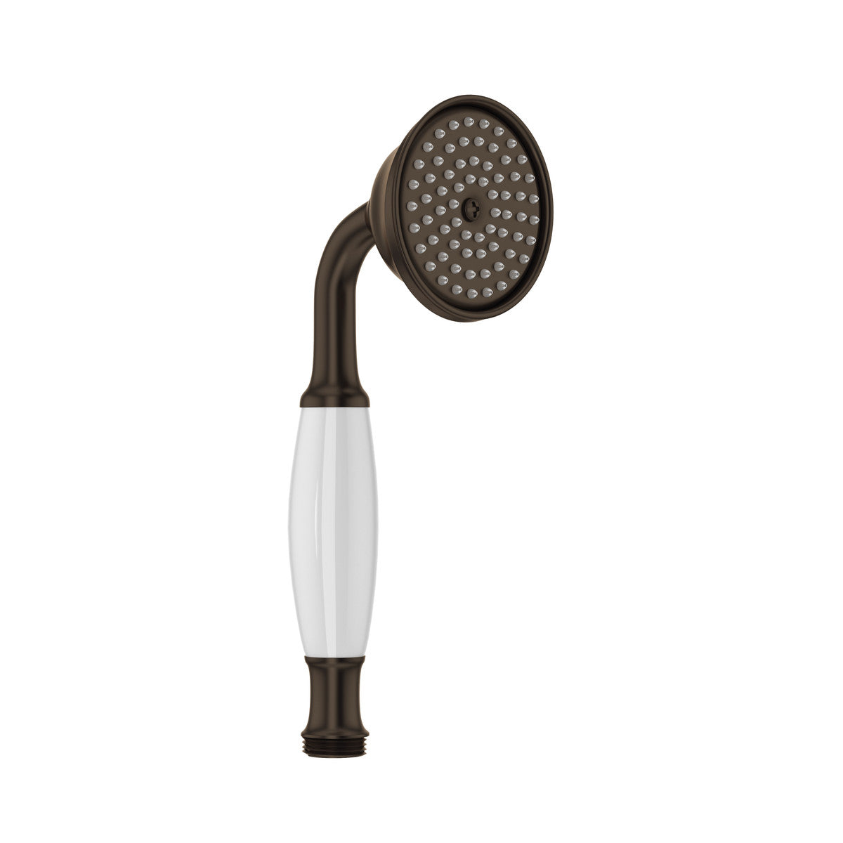 ROHL 3 inch single function handheld shower in Tuscan Brass