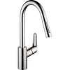 FOCUS PULL-DOWN 2-SPRAY HIGHARC KITCHEN FAUCET