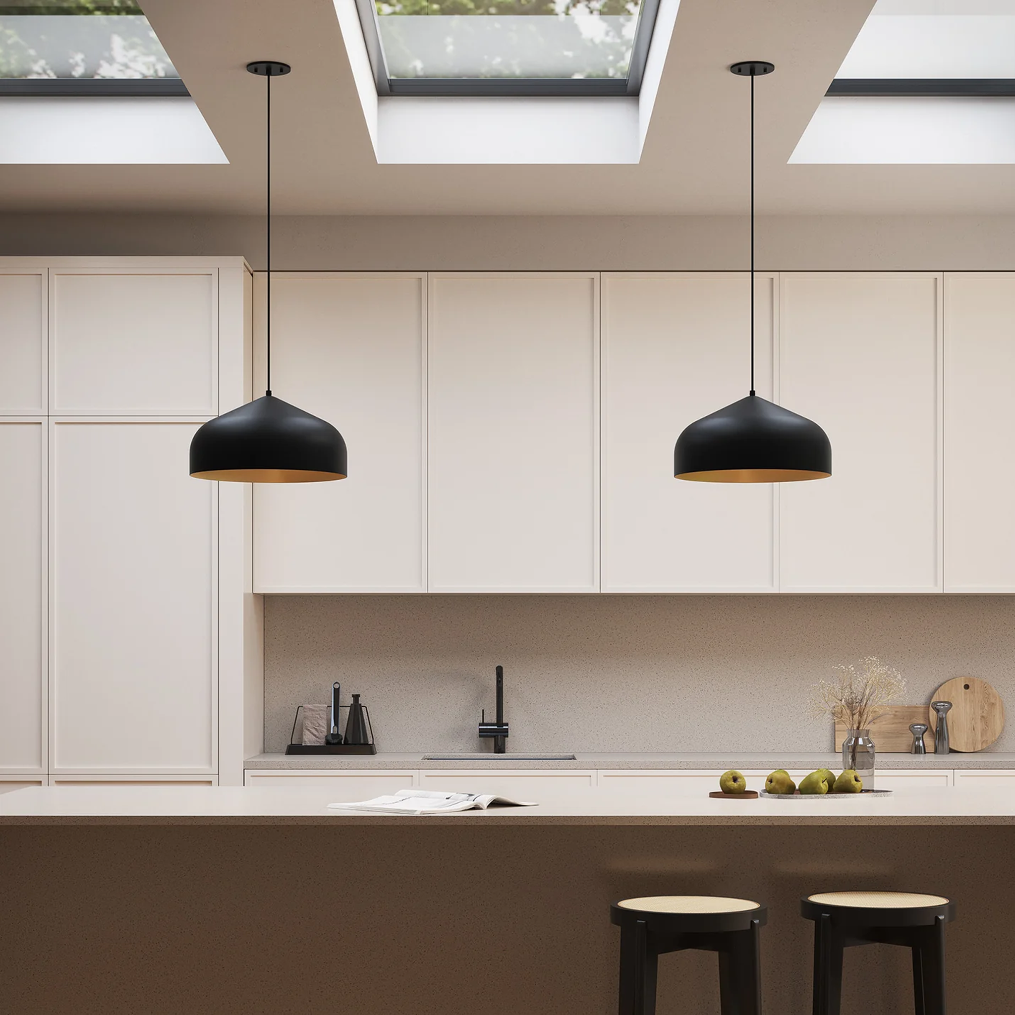 HELENA 17" LED PENDANT - robinsonco.ca