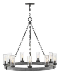 LARGE SINGLE TIER CHANDELIER