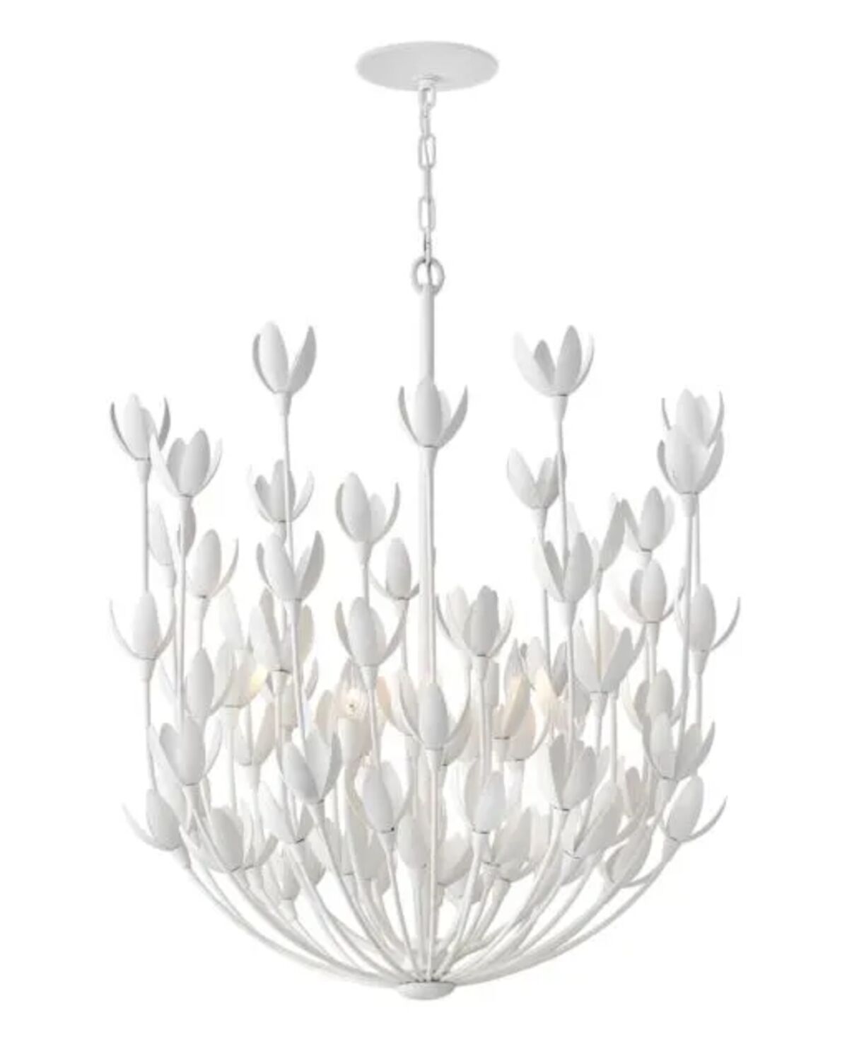 FLORA 26-INCH SIX LIGHT LARGE MULTI TIER