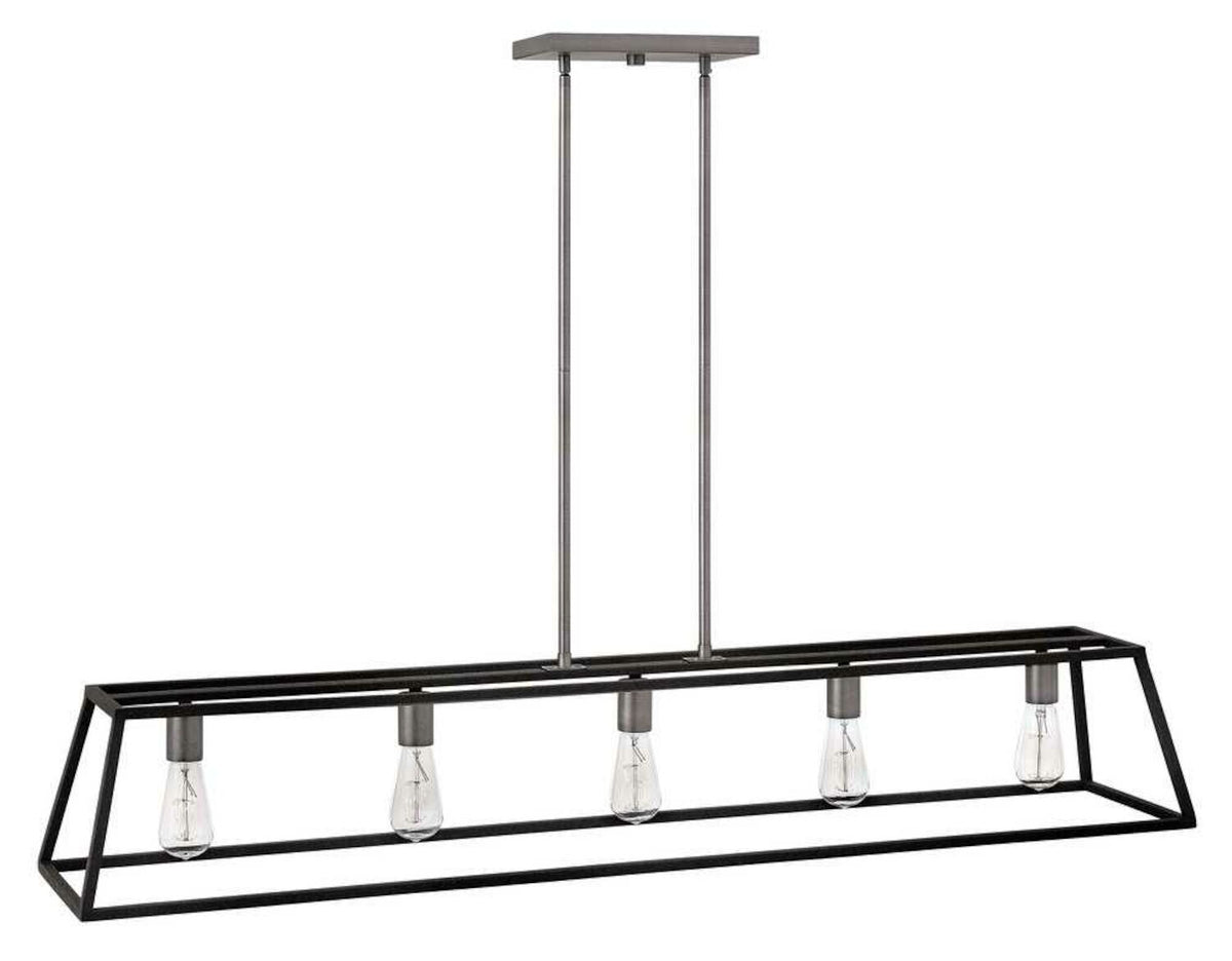 FULTON 5-LIGHT OPEN FRAME LINEAR CHANDELIER - robinsonco.ca