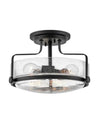 HARPER 14.5-INCH THREE LIGHT SEMI-FLUSH MOUNT - robinsonco.ca