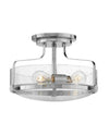 HARPER 14.5-INCH THREE LIGHT SEMI-FLUSH MOUNT - robinsonco.ca