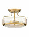 HARPER 14.5-INCH THREE LIGHT SEMI-FLUSH MOUNT - robinsonco.ca