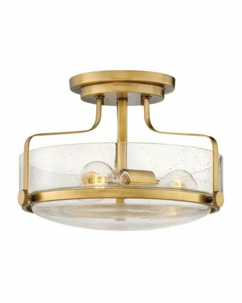 HARPER 14.5-INCH THREE LIGHT SEMI-FLUSH MOUNT - robinsonco.ca