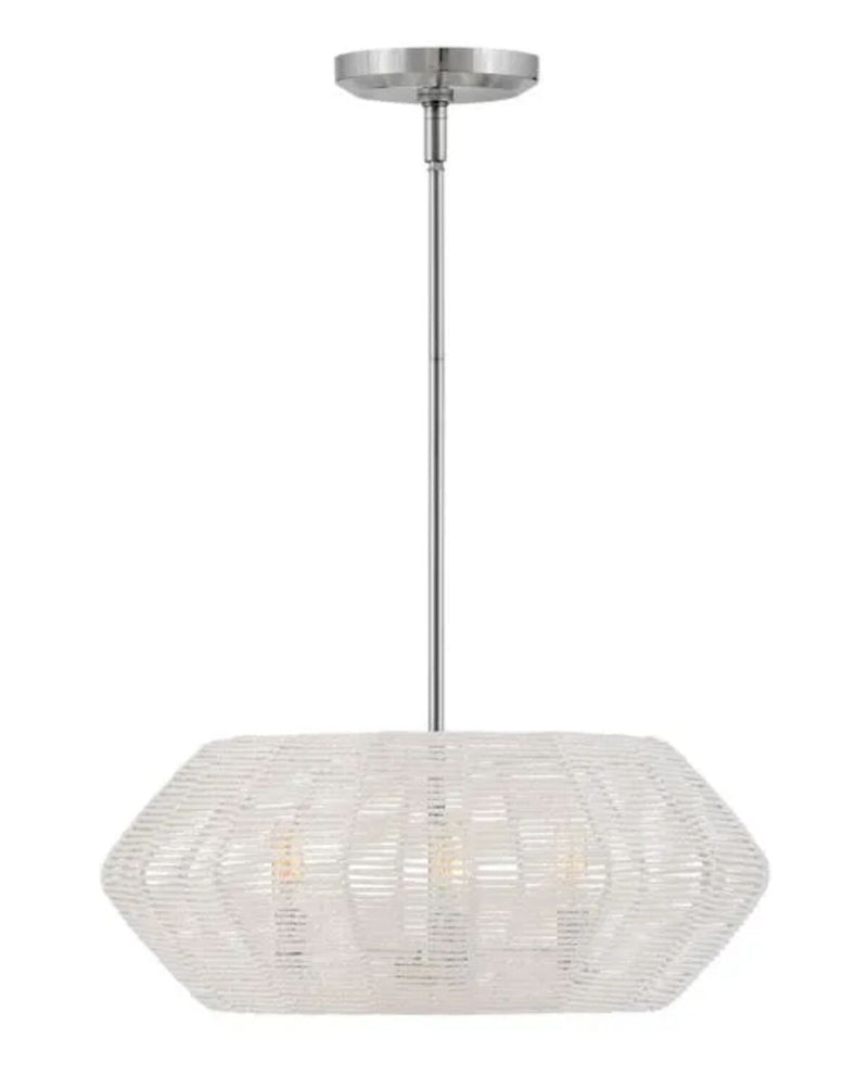LUCA 21-INCH SMALL LUCA DRUM SHADE PENDANT - robinsonco.ca