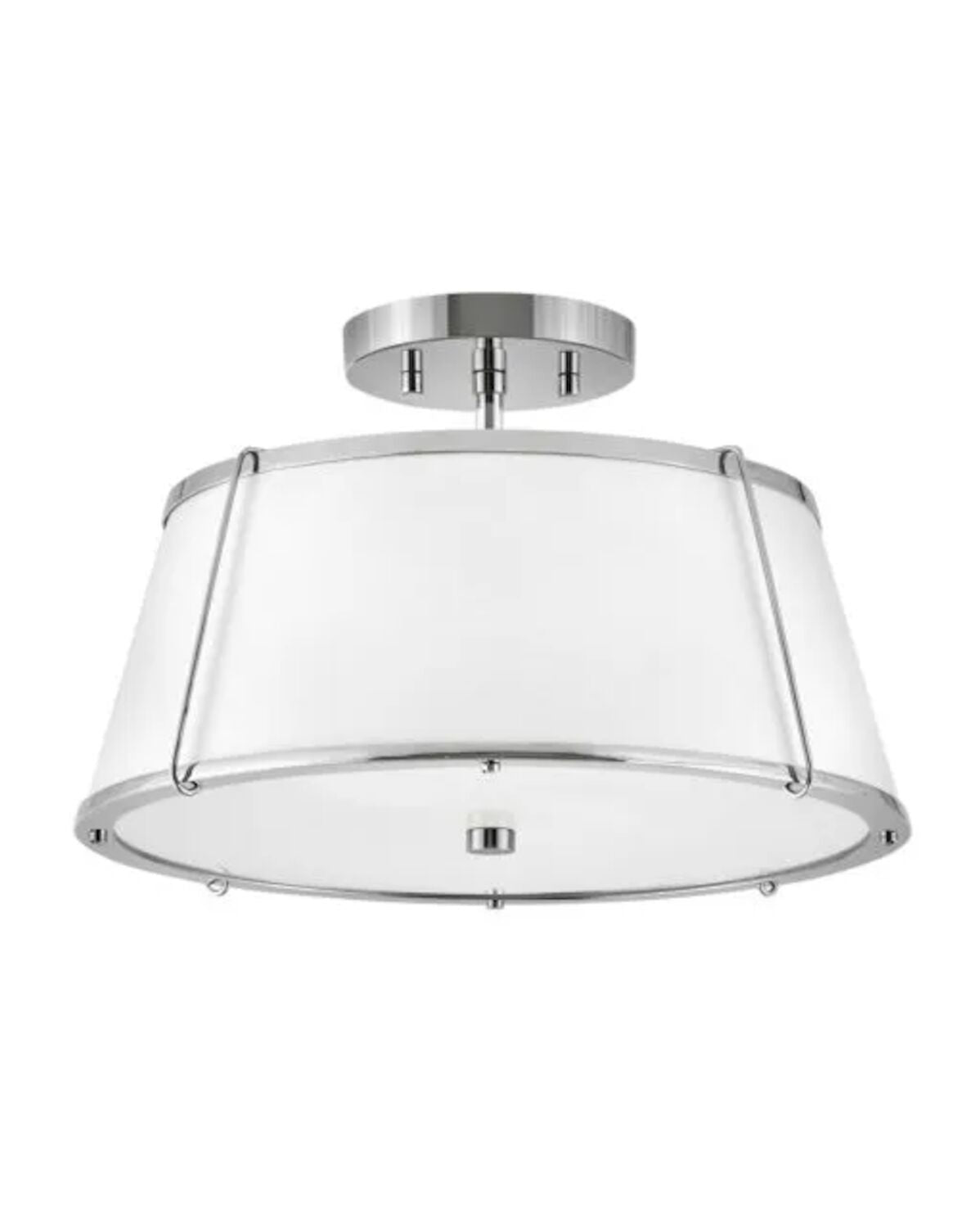 CLARKE 15-INCH MEDIUM TWO LIGHT SEMI-FLUSH MOUNT - robinsonco.ca