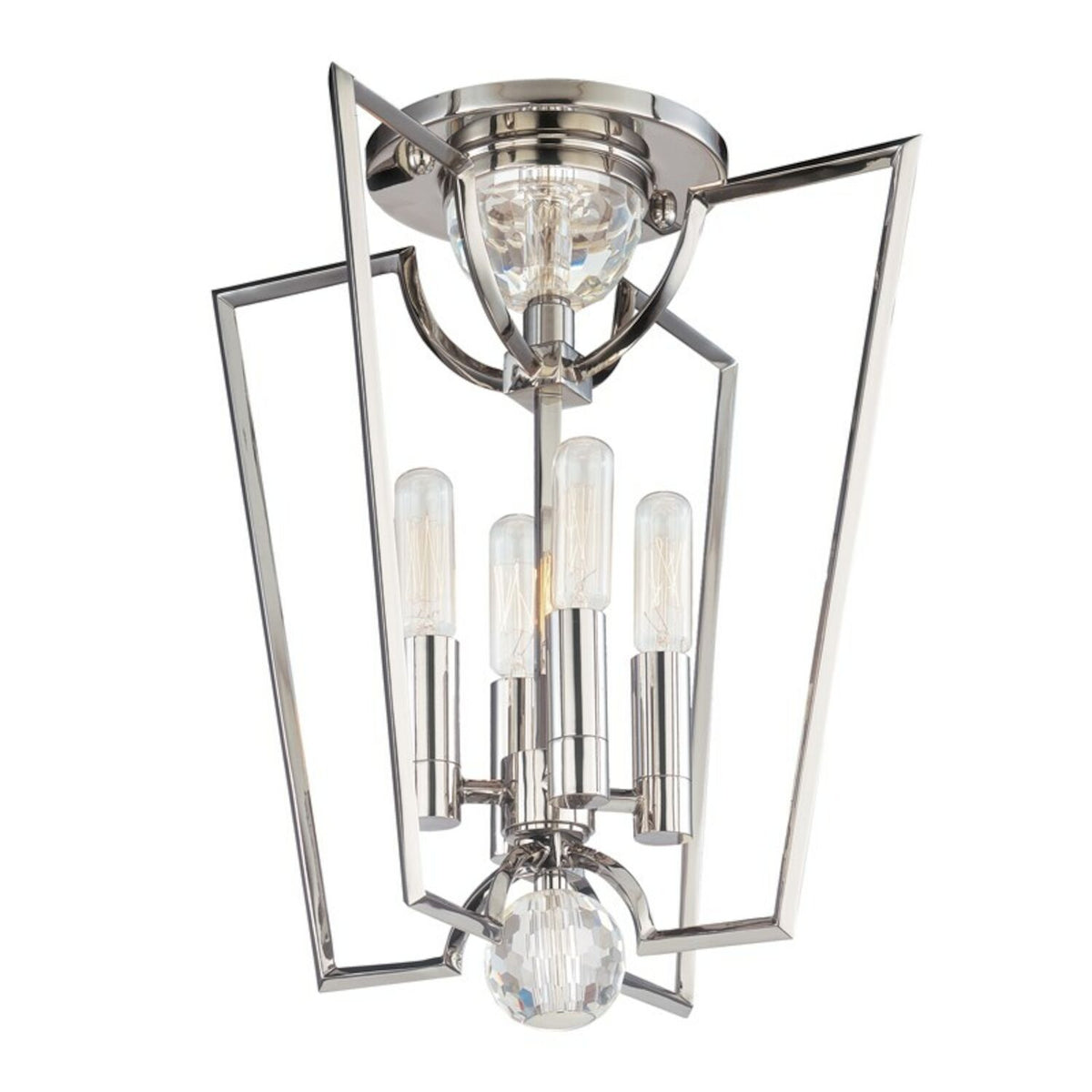 WATERLOO 4-LIGHT SEMI FLUSH LIGHT, 3004