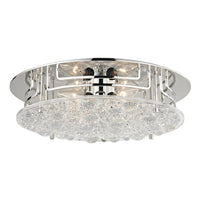 HOLLAND 4-LIGHT FLUSH MOUNT LIGHT, 4315