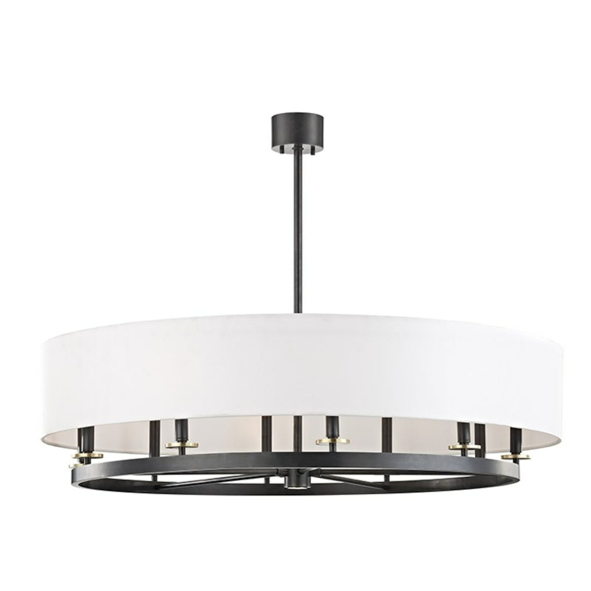 DURHAM 10-LIGHT ROUND ISLAND LIGHT, 6542