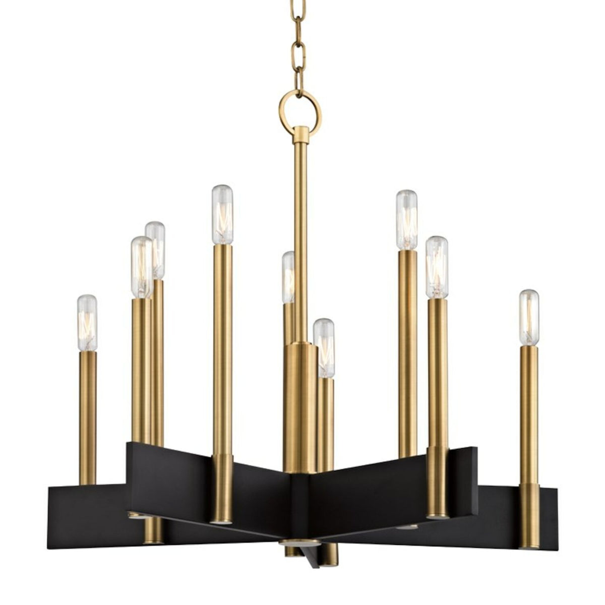 ABRAMS 10-LIGHT CHANDELIER, 8825