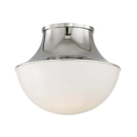 LETTIE 10.75" ONE LIGHT FLUSH MOUNT - robinsonco.ca